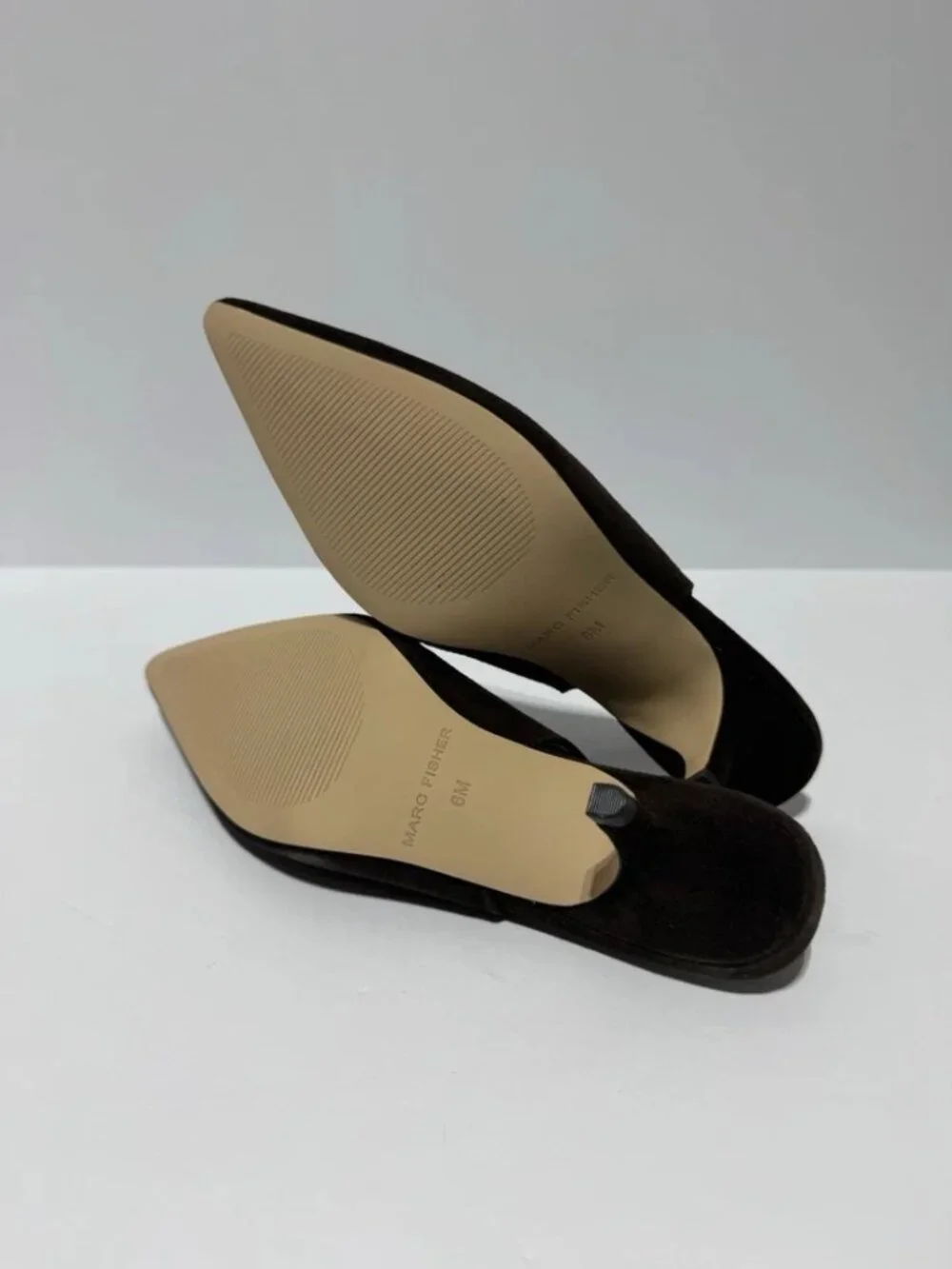 Marc Fisher Womens Labela Heels Dark Brown Size 6M